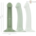 Intense Becca Green Vibrator 10 Modes with Suction Cup & Remote, 17.5cm