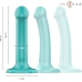 INTENSE Katie Blue Intimate Device with Suction Cup & Remote, 10 Modes