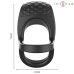 INTENSE Alex Black Dual Vibrating Ring with 10 Modes & Remote Control