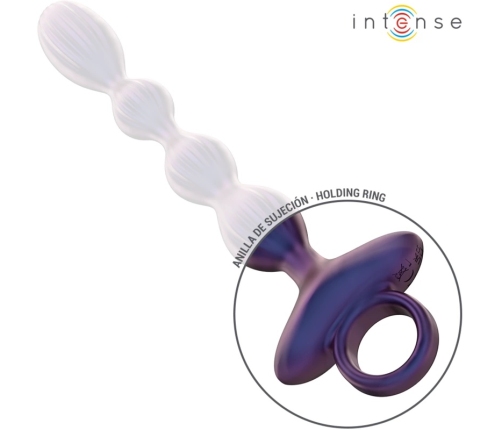 INTENSE Jackie Model 1 Vibrating Plug with Remote Control, Black, Silicone