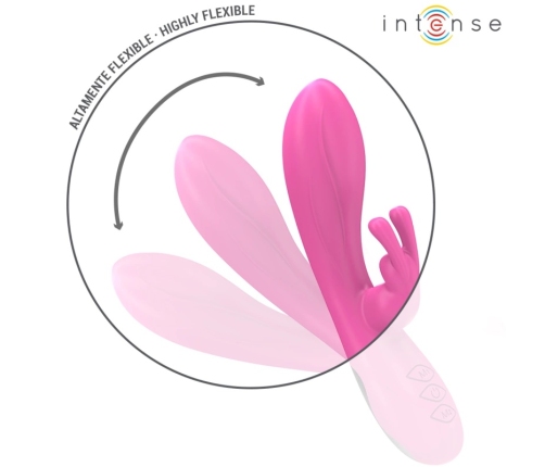 Intense Randall Pink Dual-Vibration Wellness Device, 10 Modes, Waterproof