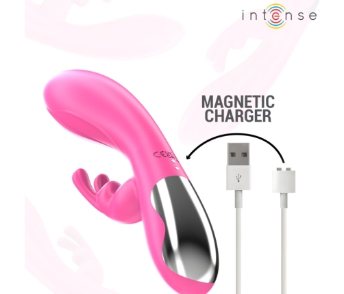 Intense Randall Pink Dual-Vibration Wellness Device, 10 Modes, Waterproof