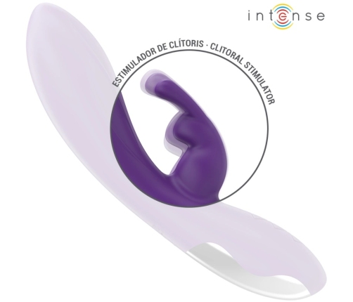 Intense Randall Dual-Action Vibrating System 10 Modes Purple Silicone