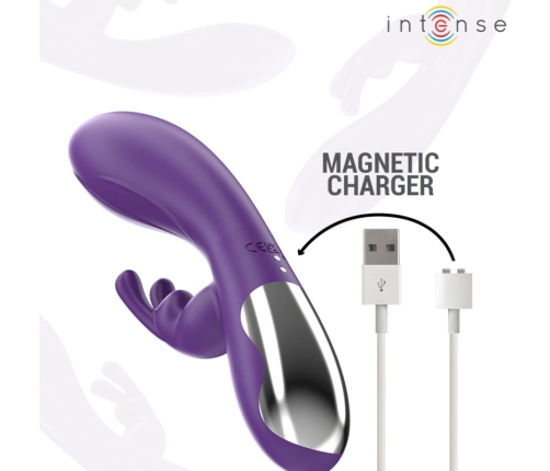Intense Randall Dual-Action Vibrating System 10 Modes Purple Silicone