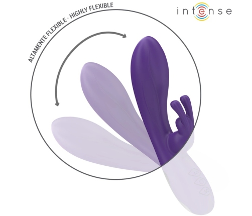 Intense Randall Dual-Action Vibrating System 10 Modes Purple Silicone