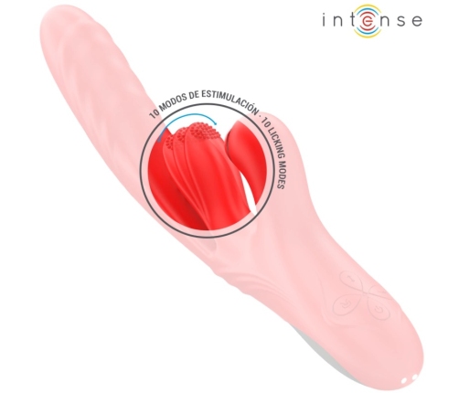 INTENSE Rosalia Red 3-in-1 Multifunctional Stimulation Device Waterproof