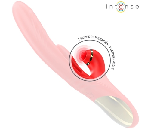INTENSE Rosalia Red 3-in-1 Multifunctional Stimulation Device Waterproof