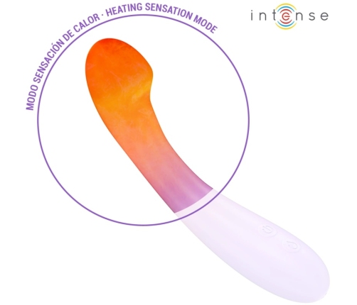 INTENSE BECKY Vibrating Device 19cm Heating 7 Modes Purple Silicone