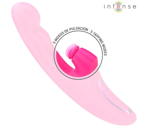 INTENSE EMI 3-in-1 Compact Personal Massager 13.5cm 10 Modes Pink
