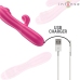 INTENSE IVY Flexible Silicone Vibrator 10 Modes with Tongue Pink