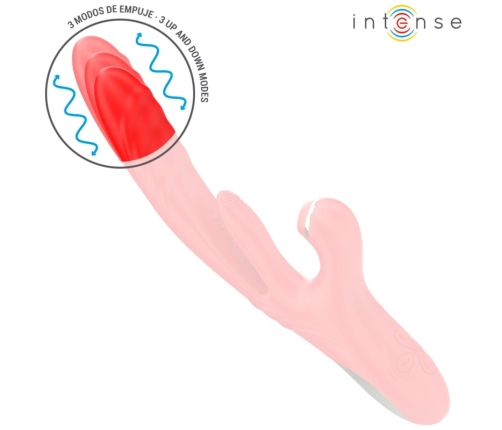INTENSE - KAROL VIBRADOR MULTIFUNCIÓN EMPUJE &  SUCCION & ESTIMULACIÓN