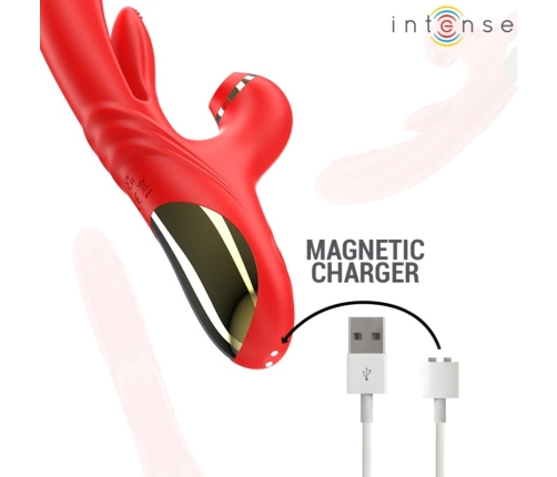 INTENSE - KAROL VIBRADOR MULTIFUNCIÓN EMPUJE &  SUCCION & ESTIMULACIÓN