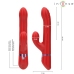 INTENSE LELE Red - Multifunctional Rotating & Oscillating Silicone Device