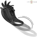 Intense Mabel Black Vibrating Ring with 10 Modes & Anatomical Stimulator