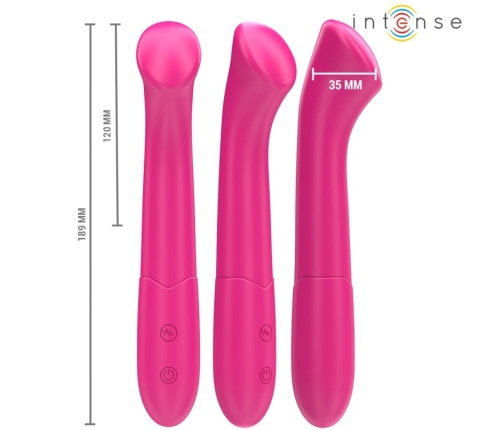 Intense PATY Flexible Model 2 Pink 19cm Silicone Vibrating Device