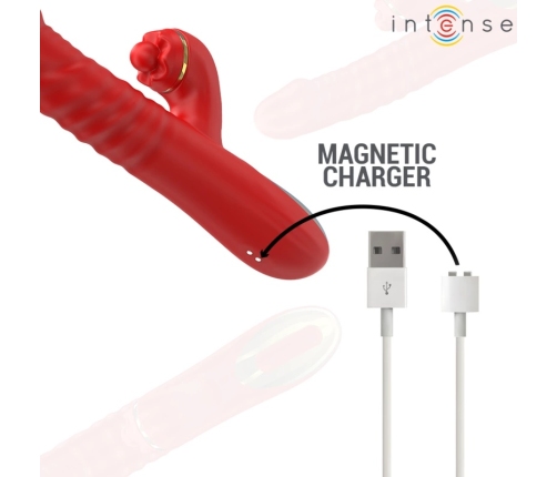 INTENSE Thalia Red Multifunctional Vibration & Thrusting Device