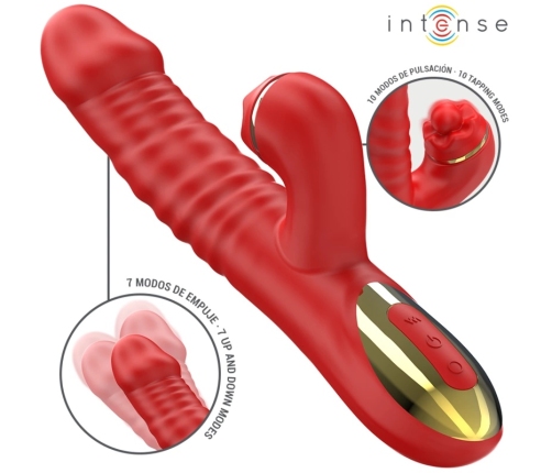 INTENSE Thalia Red Multifunctional Vibration & Thrusting Device