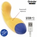 ONINDER CUTE Love Buddy App-Controlled Vibrator Yellow 14cm Waterproof