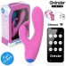 ONINDER Cute Love Bunny Vibrator - App-Controlled, Dual Stimulation, Pink/Blue