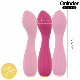 ONINDER CUTE Buddy Intimate Device App-Controlled Pink-Yellow 12.5cm ONINDER CUTE Buddy Intimate Device App-Controlled Pink-Yellow 12.5cm