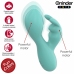 ONINDER Cute Love Bunny Turquoise App-Controlled Dual Stimulator 12.5cm