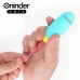 ONINDER CUTE Vibrating Rotating Silicone Gem Egg - App-Controlled, Waterproof