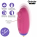 ONINDER CUTE WaveMotion Silicone Egg - App-Controlled, USB, Waterproof, Pink