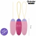 ONINDER CUTE WaveMotion Silicone Egg - App-Controlled, USB, Waterproof, Pink