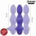ONINDER Cute Vibrating Intimate Plug Purple - App-Controlled, 13.5 cm