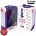 ONINDER Cute Vibrating Intimate Plug Purple - App-Controlled, 13.5 cm