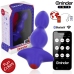 ONINDER Cute Vibrating Intimate Plug Purple - App-Controlled, 13.5 cm