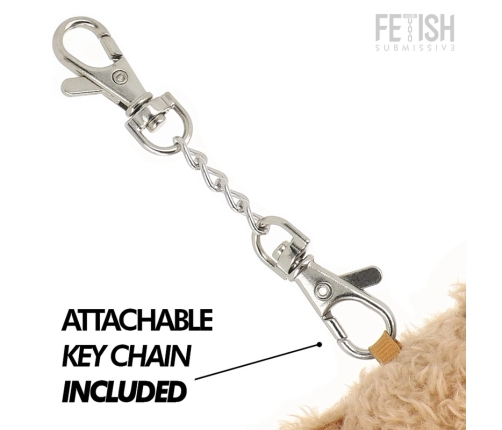 Fetish Submissive Yogi Teddy Bear - Collector’s Plush with Harness & Chains