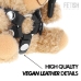 Fetish Submissive Ted Teddy Bear Model 2 - Collectible Plush with Harness