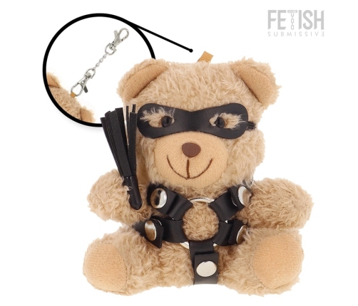 Fetish Submissive Ted Teddy Bear Model 2 - Collectible Plush with Harness