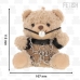 Fetish Submissive Fozzie Teddy Bear - Designer Plush with Metallic Accents