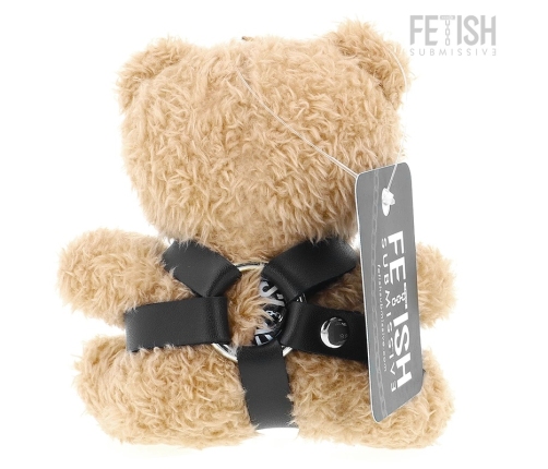 Fetish Submissive Bongo Plush Bear - Collectible Designer Accessory 10 cm