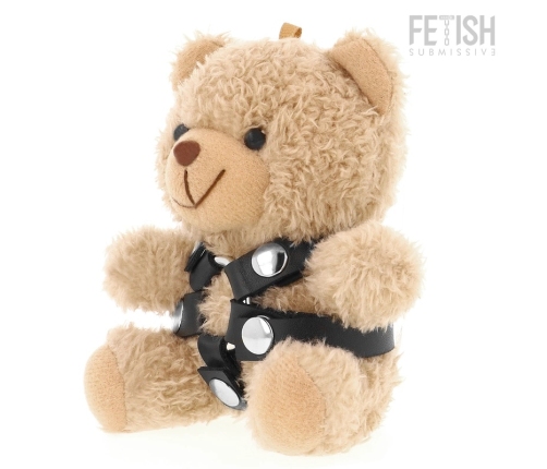 Fetish Submissive Bongo Plush Bear - Collectible Designer Accessory 10 cm