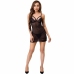 Livco Corsetti Fashion Tiana LC 20208 Chemise & Thong Set Black S/M