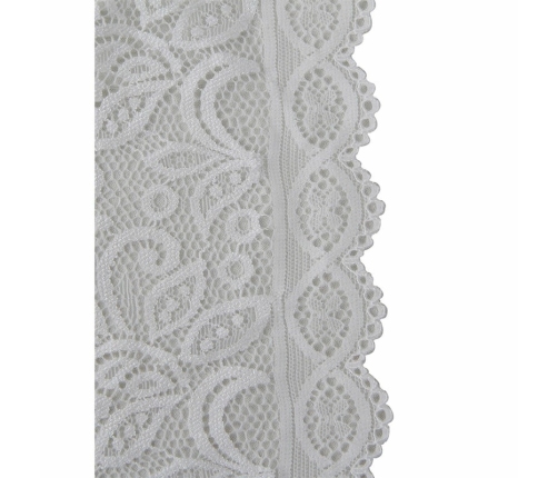 Subblime 953867 Lace Bodysuit White L/XL - Elegant Semi-Transparent Design