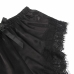Subblime 953935 Black Silk Nightgown & Lace Pants Set S/M