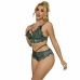 Subblime 954086 Lace Bra & Panties Set Green S/M - Elegant Lingerie