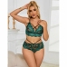 Subblime 954093 Lingerie Set Lace Green L/XL - Elegant Two-Piece Design