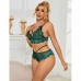 Subblime 954093 Lingerie Set Lace Green L/XL - Elegant Two-Piece Design