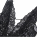 Subblime 954390 Elegant Lingerie Body with Garter Belt Black L/XL