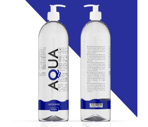 AQUA QUALITY - LUBRICANTE BASE DE AGUA 1000 ML