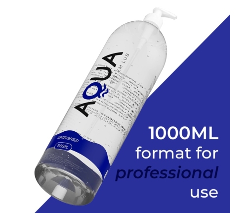 AQUA QUALITY - LUBRICANTE BASE DE AGUA 1000 ML