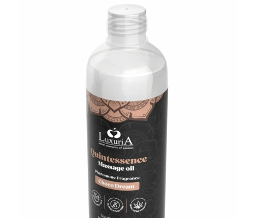 Intimateline Luxuria Massage Oil Chocolate 150ml - Nourishing & Aromatic