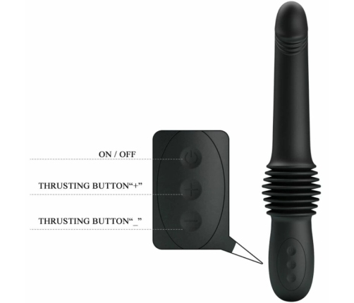 Pretty Love BW-022100W Wireless Panty Vibe Silicone Black 10 Modes