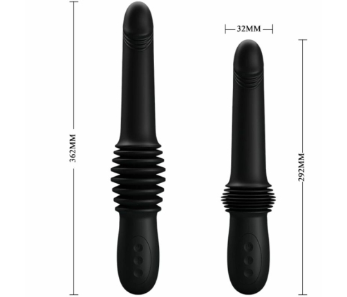 Pretty Love BW-022100W Wireless Panty Vibe Silicone Black 10 Modes