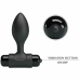 Pretty Love BI-040077 Anal Plug Black 10-Function Silicone System